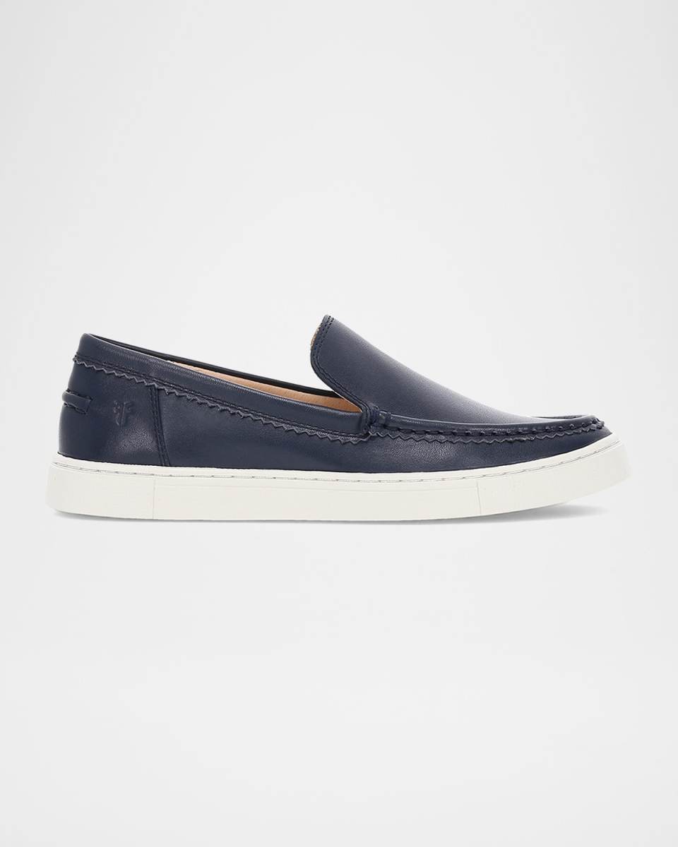 Ivy Venetian Leather Sporty Loafers